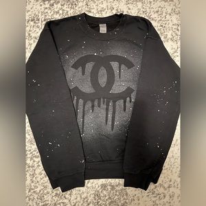Chanel logo pullover